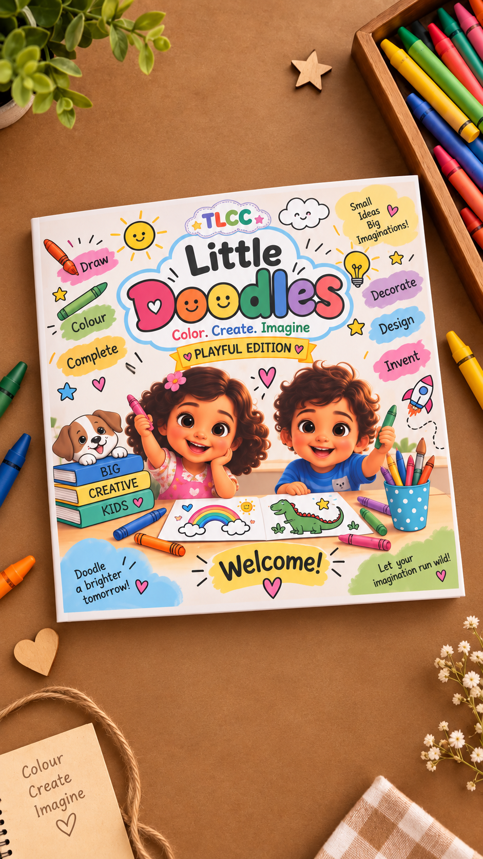 Little Doodles: Playful Edition - Colour • Imagine • Create