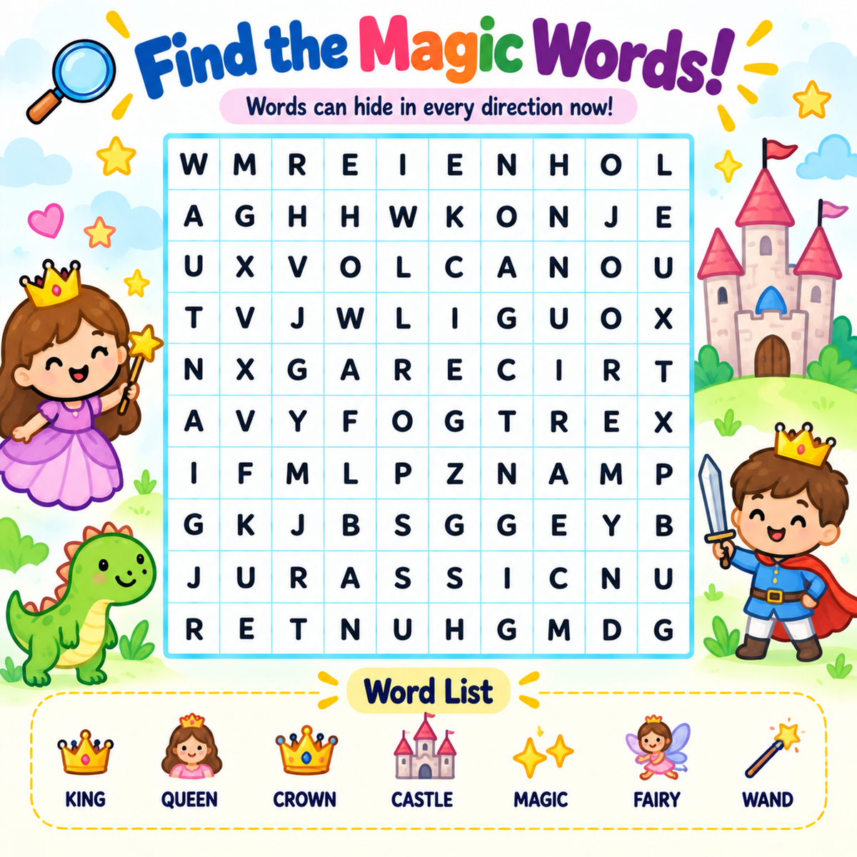 Little Word Hunt 🔍✨ Search • Spot • Smile