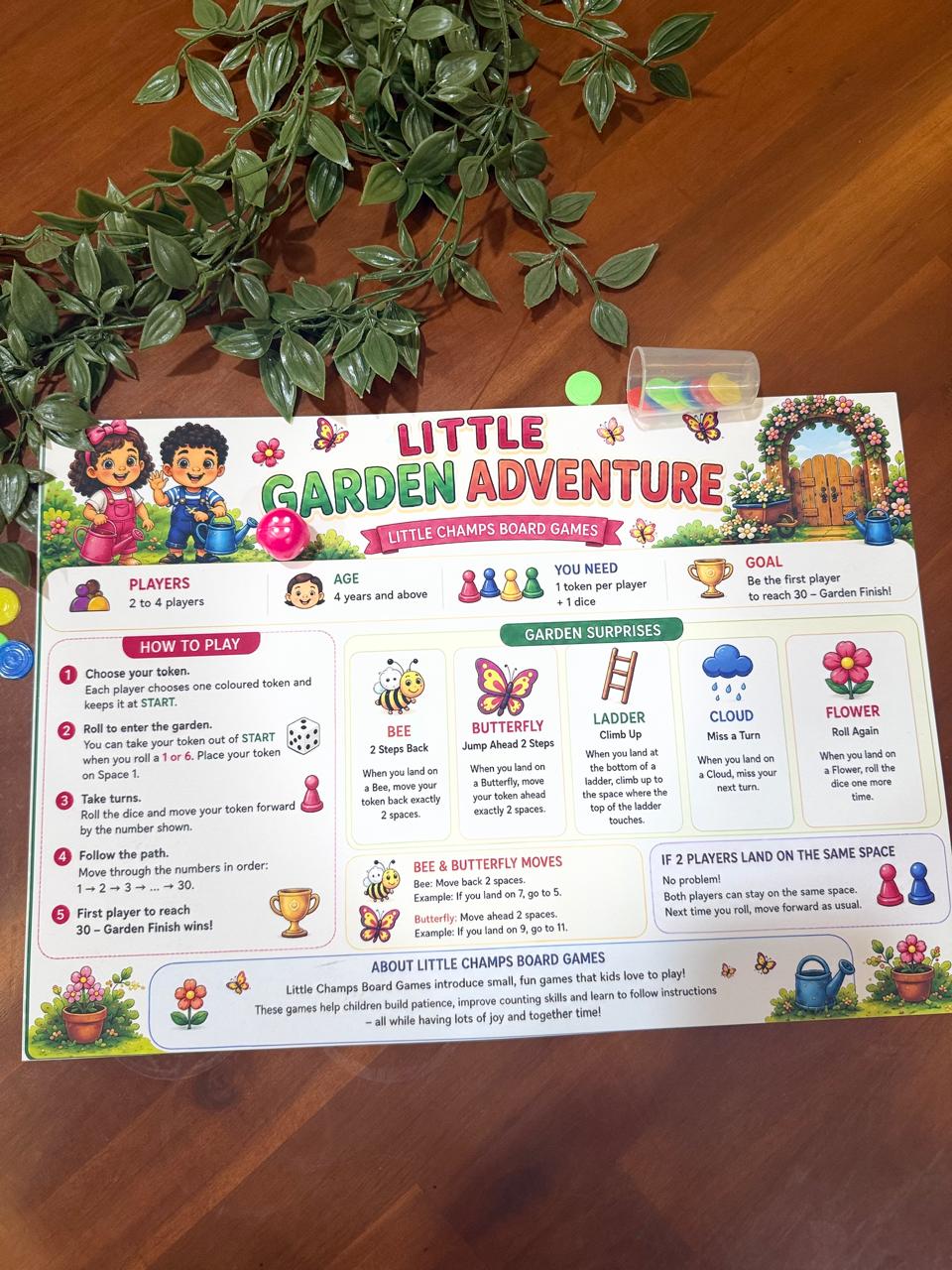Little Garden Adventure - Board Games