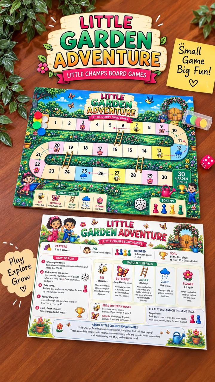 Little Garden Adventure - Board Games