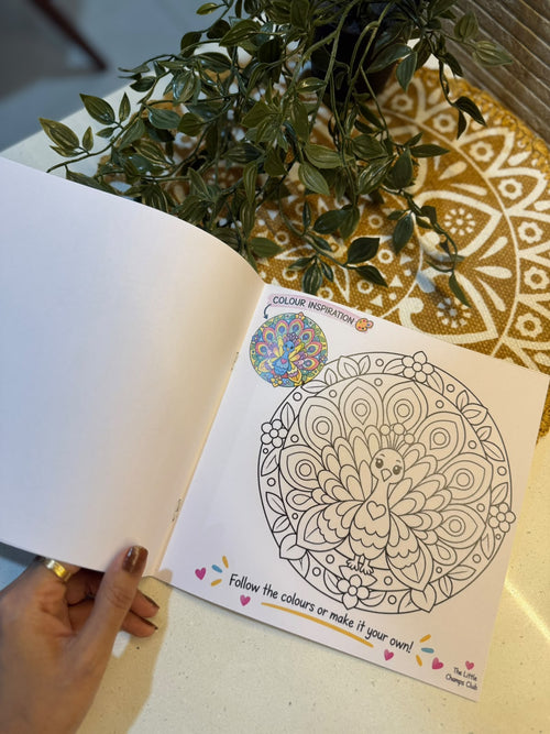 Little Colour Escapes: A Calming Mandala Colouring Experience